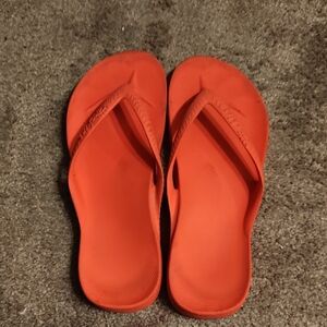 Archies Arch Support Orange Sandles